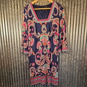Laundry by Shelli Segal Dress.‎ Beautiful, Bright, Size 8.